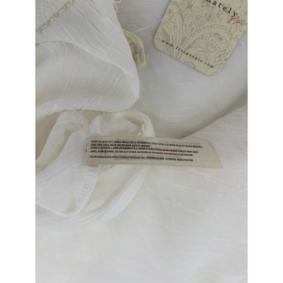 NWT Intimately FREE PEOPLE Sweet On You Bias Half Slip Skirt Sz S Boho Festival - Picture 11 of 13